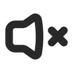 Volume Off SVG Icon